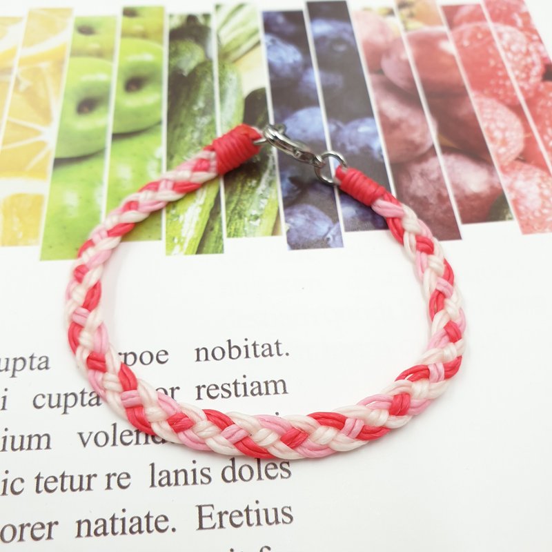 X-04泰国蚕丝蜡线(八股编织) @颜色可自行搭配 冲浪脚绳 幸运手环 - 手链/手环 - 防水材质 