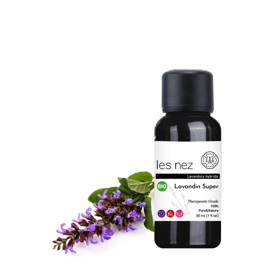 【Les nez 香鼻子】天然单方超级醒目薰衣草精油 30ML - 香薰/精油/线香 - 精油 黑色