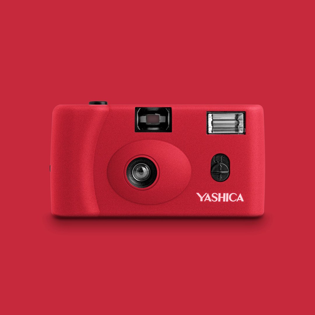 Yashica MF-１菲林相机 YAS-SACMF1-RD - 相机 - 塑料 红色