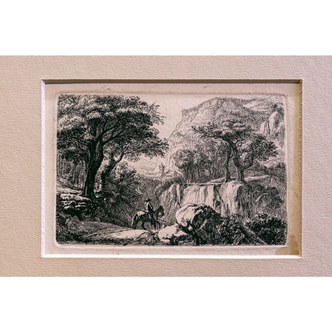 山谷中的骑士 Reiter im Hohlweg - 版画挂画 - 海报/装饰画/版画 - 纸 