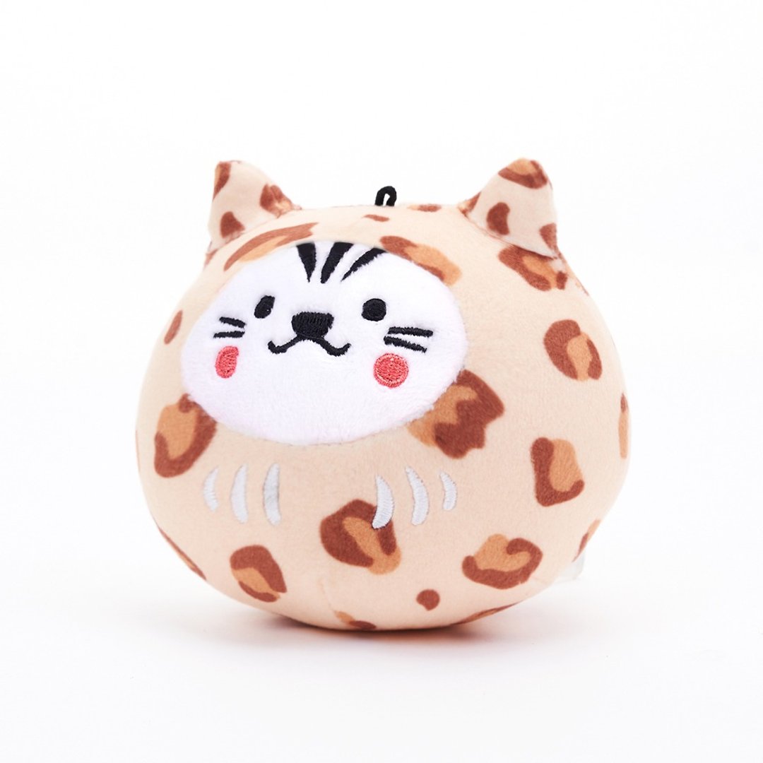 祈福达摩猫草球－限定(金豹)　HitoCat 吉豆猫 - 玩具 - 棉 金色