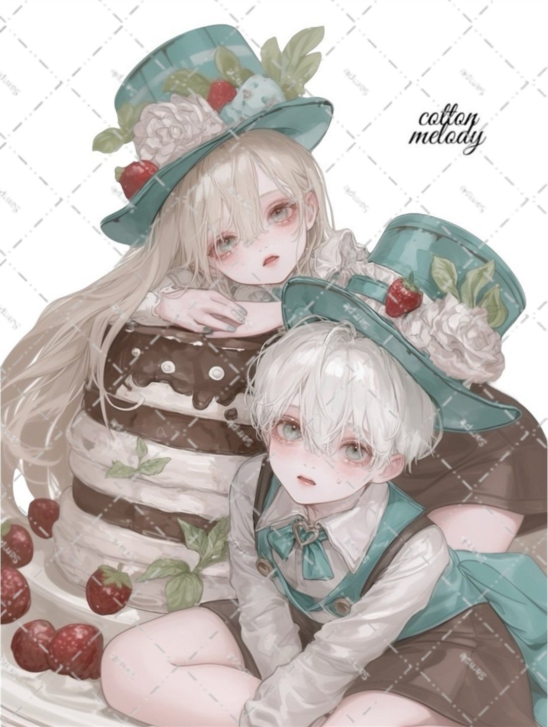 原创贴纸 no.6633 人物贴纸 原创贴纸 人物贴纸 女孩贴纸 原创人物贴纸 - 贴纸 - 纸 