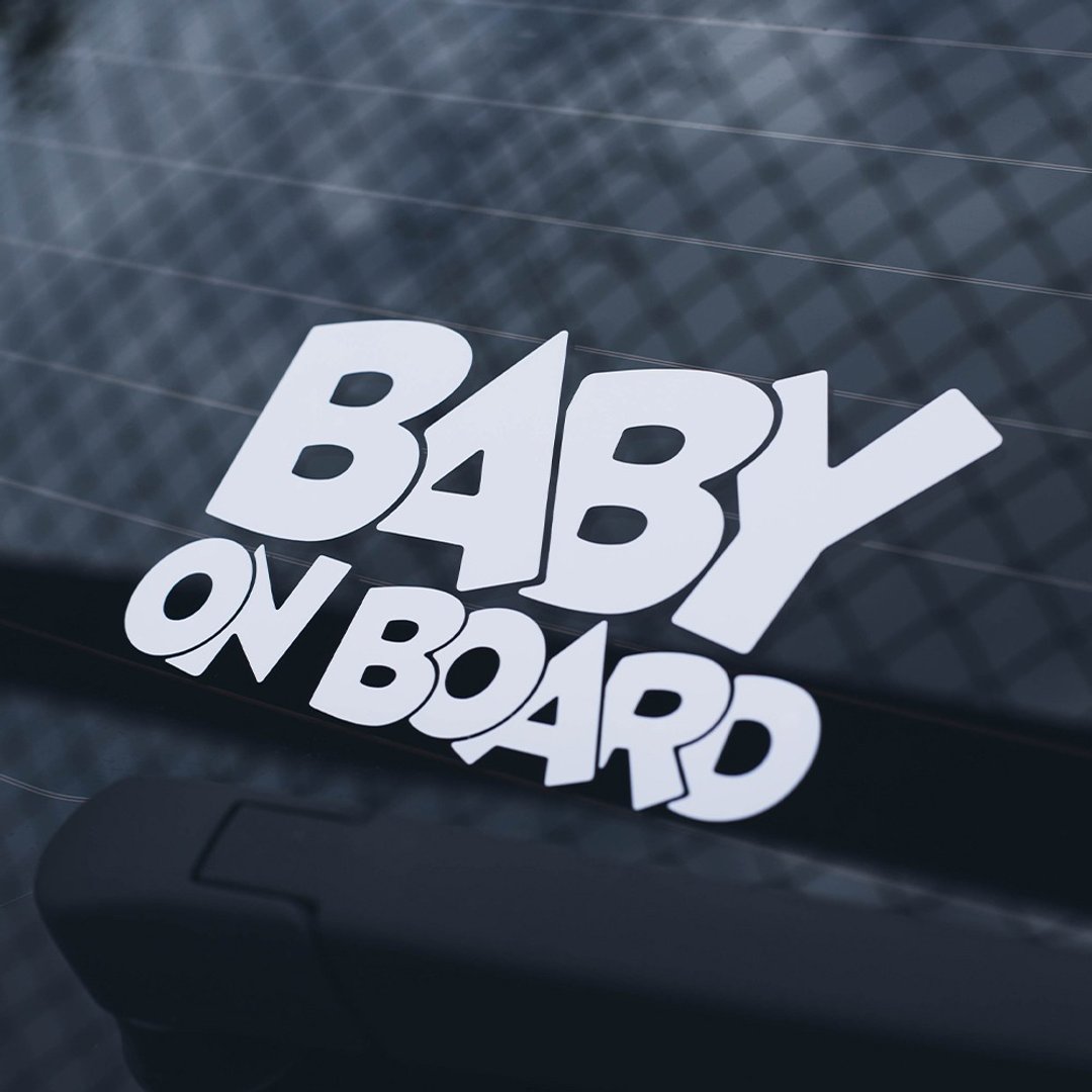BABY ON BOARD/A/车贴、贴纸 SunBrother孙氏兄弟 - 贴纸 - 防水材质 