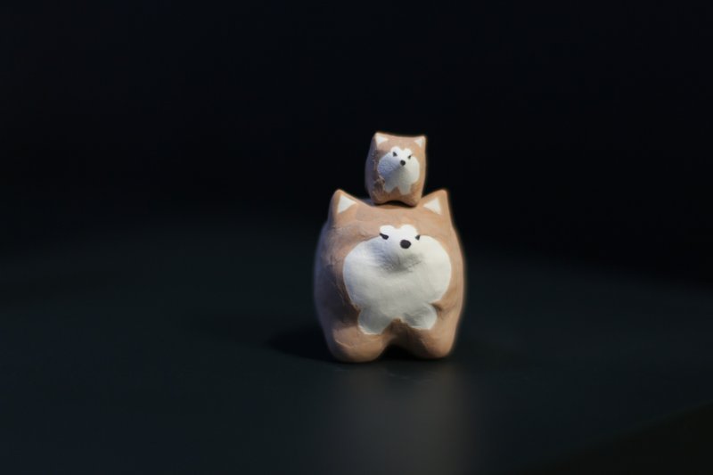 柴犬狗狗 - 摆饰 - 陶 