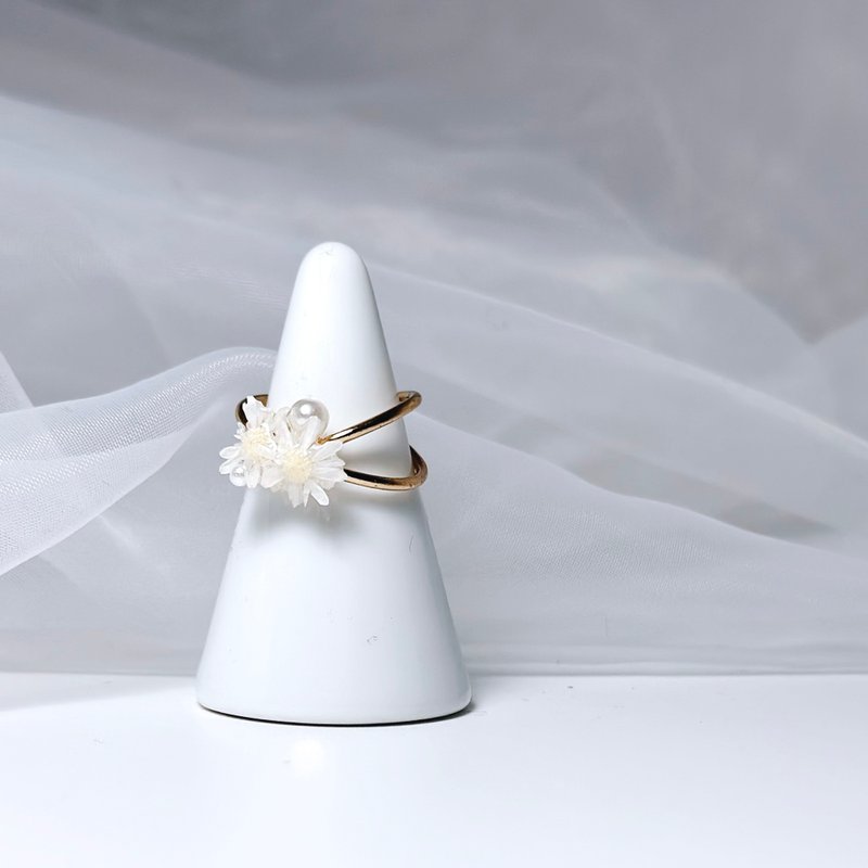 曦弦 • 押花手工戒指 - 戒指 - 植物．花 