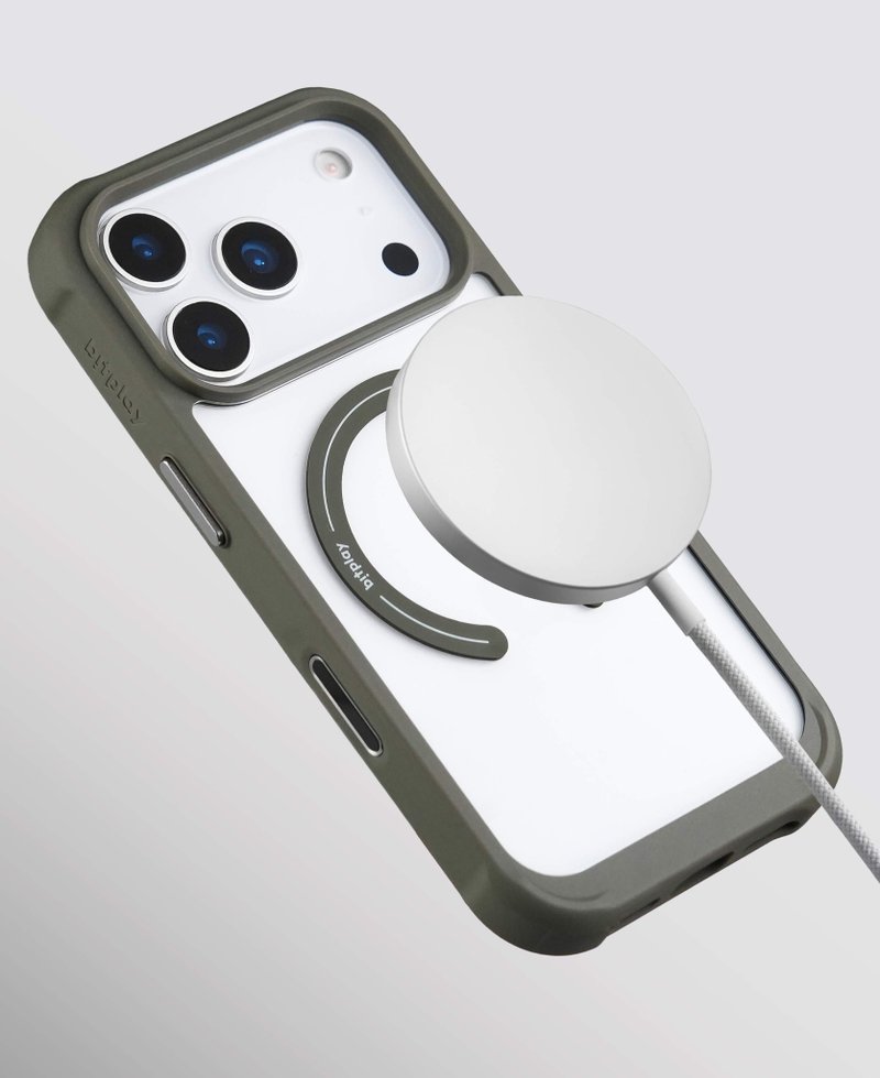 【bitplay】防摔磁吸壳 for iPhone 17 系列 雾灰绿  手机壳 - 手机壳/手机套 - 其他材质 