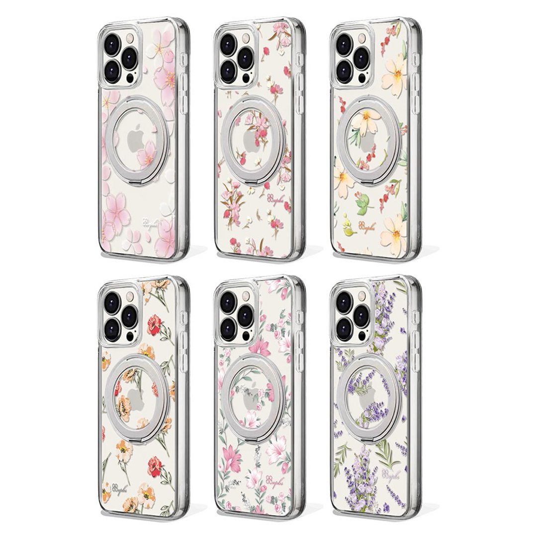 apbs iPhone 14/13系列 军规360旋转磁吸立架手机壳-多图可选4 - 手机壳/手机套 - 其他材质 多色