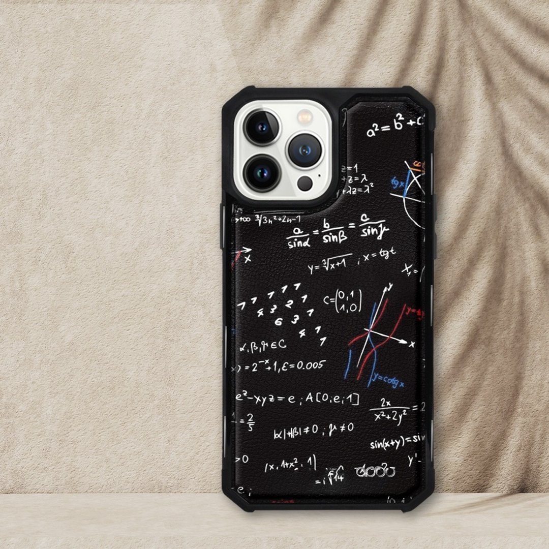 iPhone 13全系列军规防摔皮革磁吸手机壳-随堂考(黑壳) - 手机壳/手机套 - 其他材质 多色