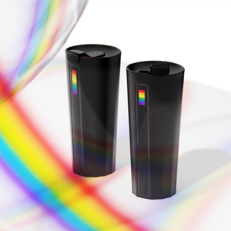 hó-lim 饮料杯 / 彩虹骄傲款 / 渐层款 / 色票款 - 水瓶/水壶 - 塑料 黑色