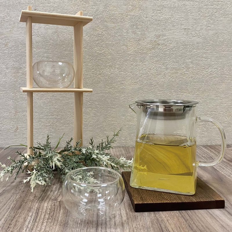 方形茶海公道杯 | 精美玻璃杯 | 公道杯 | 茶海 | 玻璃分茶器 - 茶具/茶杯 - 玻璃 透明