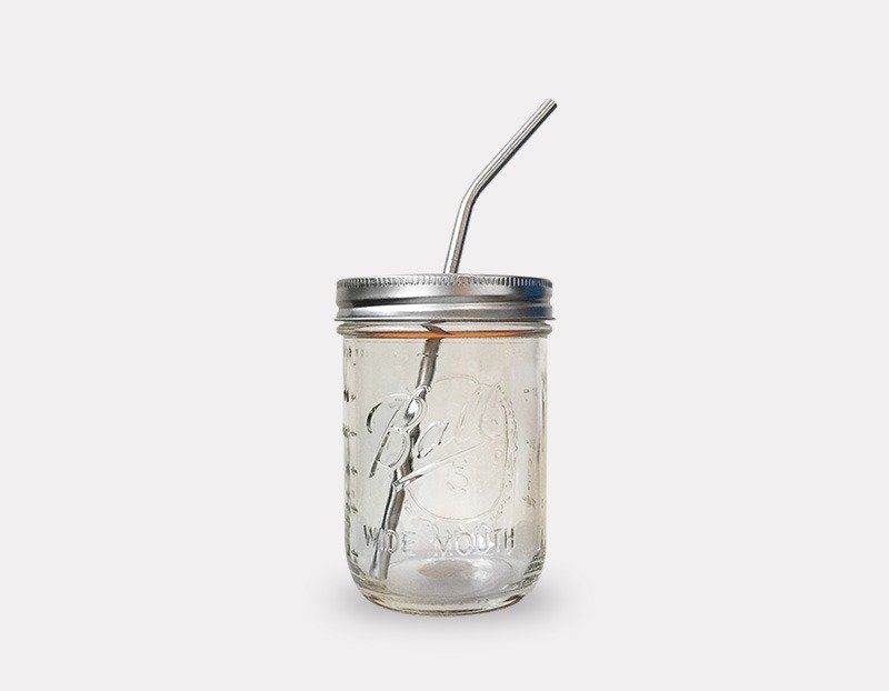 Ball Mason Jars - 16oz宽口随身环保饮料杯组合 - 茶具/茶杯 - 其他材质 