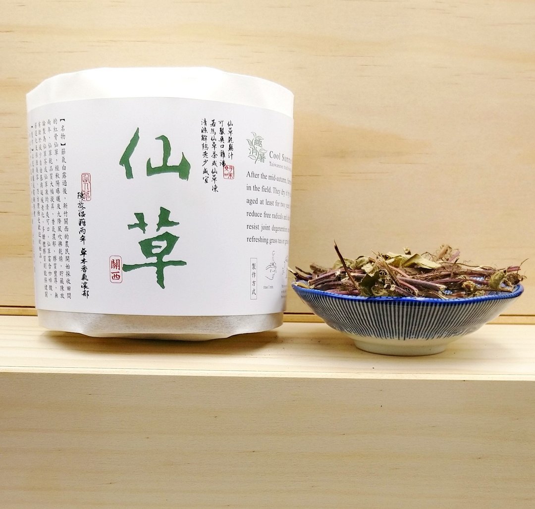 【趣消暑】关西仙草 台湾名产 伴手礼 得奖设计 礼物 定制 仙草鸡 - 零食/点心 - 植物．花 绿色