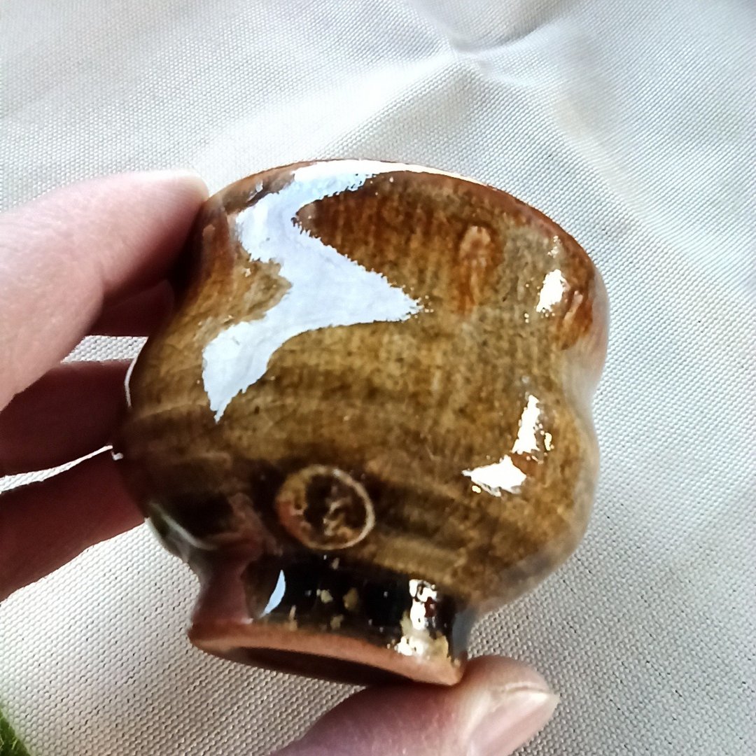 柴烧青瓷釉杯 - 茶具/茶杯 - 陶 绿色
