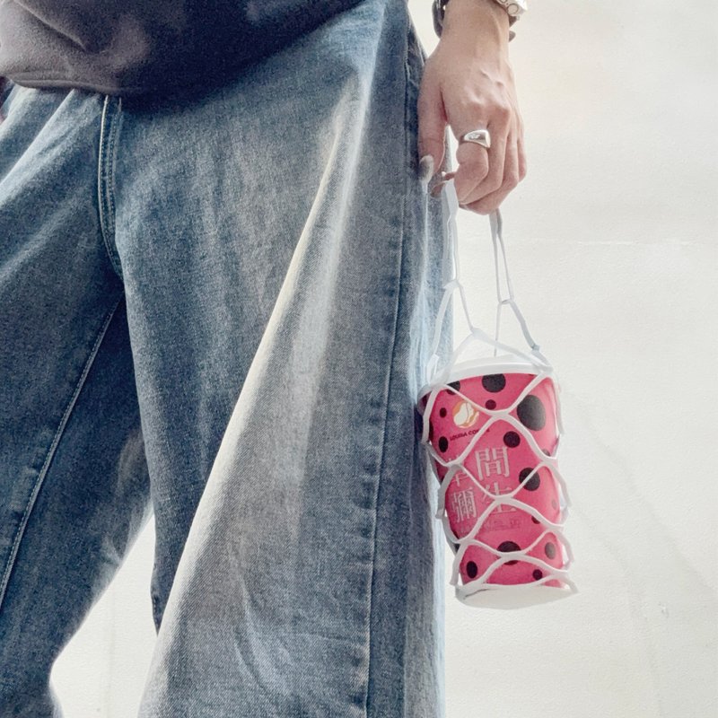 rdm 网状皮革提袋 - 随行杯提袋/水壶袋 - 人造皮革 多色