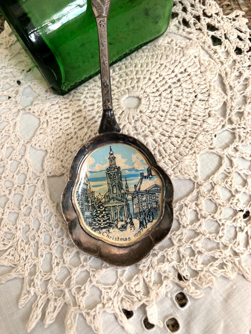 圣诞小物 Christmas 1997 镀银圣诞纪念汤匙 - 摆饰 - 银 