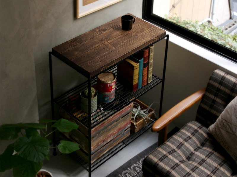 KeLT 北欧风 古木风 自然木无毒家具 层架 展示架 桌子 - 其他家具 - 木头 