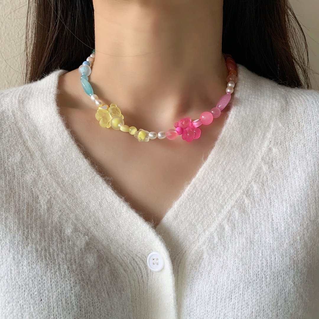 GIANT BEAR NECKLACE (项链) - 项链 - 其他材质 