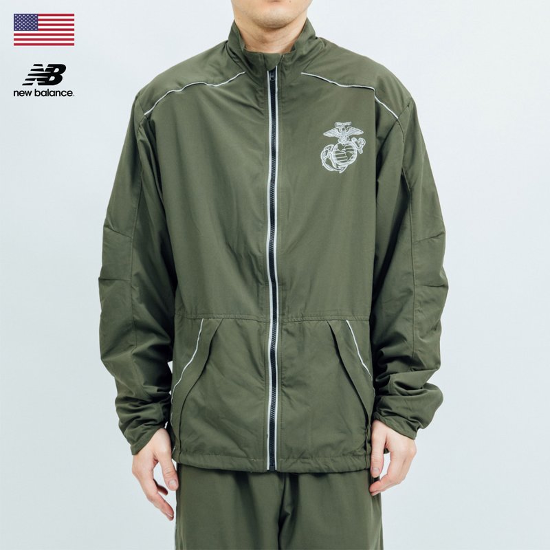 美军公发 陆战队训练夹克 USMC PT Jacket, New Balance - 男装外套 - 尼龙 
