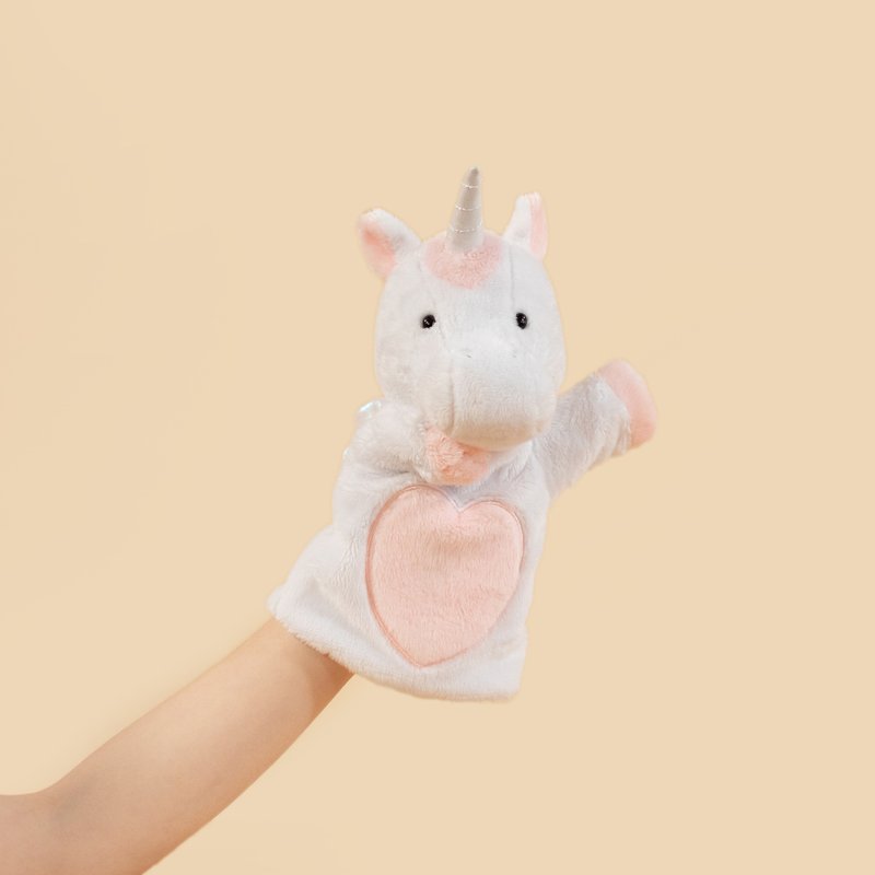 SimpliCute | Jena the Unicorn Hand Puppet 独角兽手偶 - 玩偶/公仔 - 其他人造纤维 白色