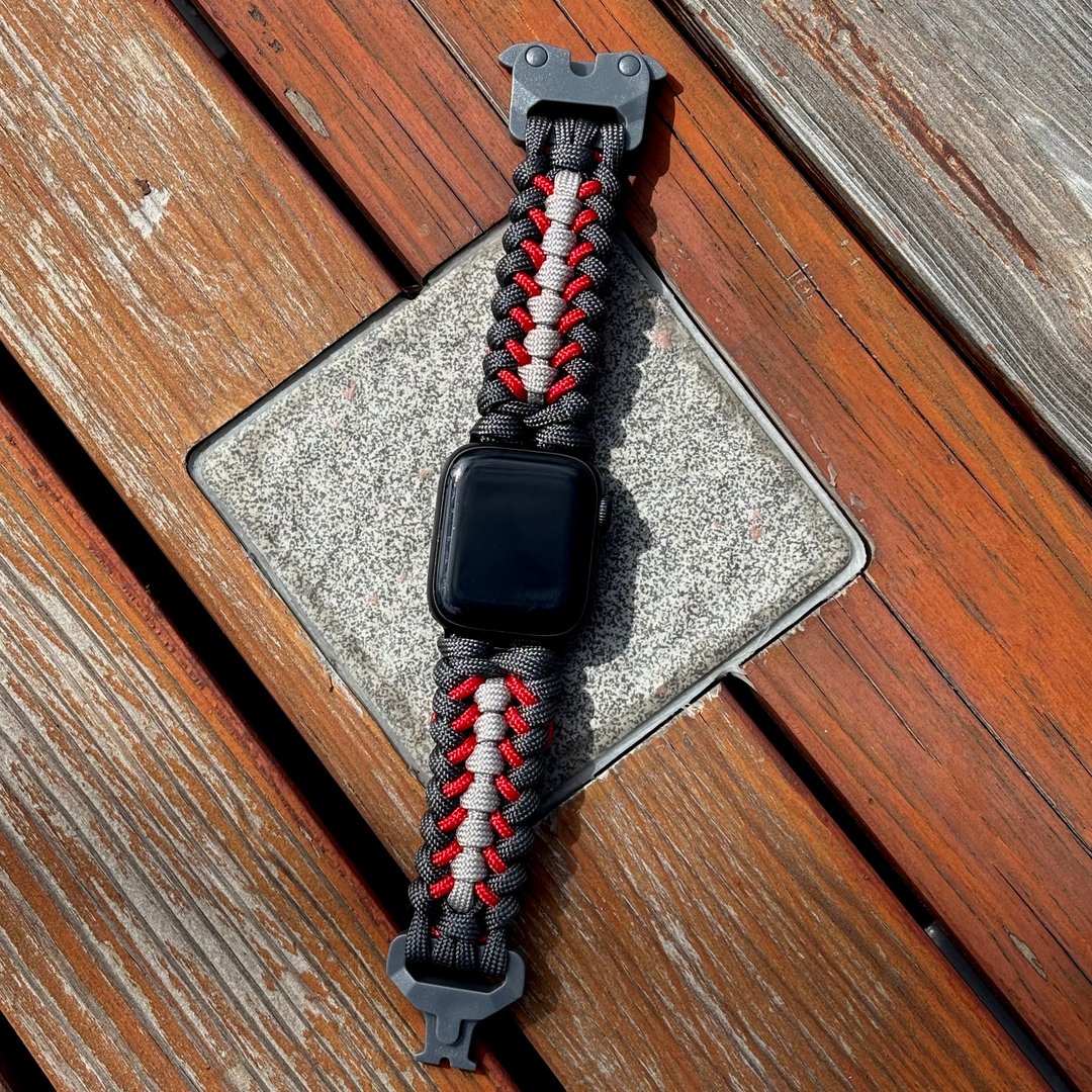 伞绳表带 山龙神 可定制配色 Apple/Galaxy Watch,Garmin,G-Shock - 表带 - 尼龙 