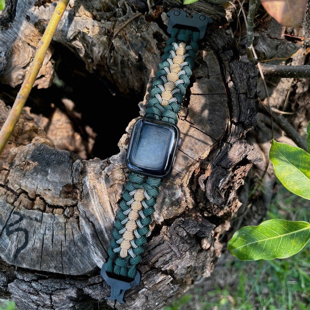 伞绳表带 山龙神 可定制配色 Apple/Galaxy Watch,Garmin,G-Shock - 表带 - 尼龙 