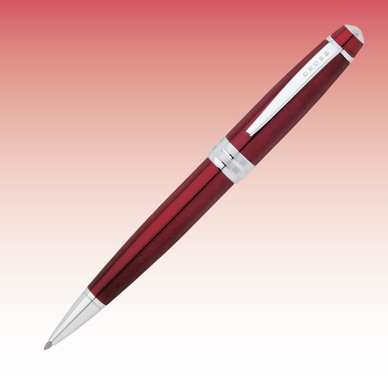 CROSS Bailey贝礼系列红亮漆原子笔免费刻字  (原厂正货) - 圆珠笔/中性笔 - 其他金属 红色