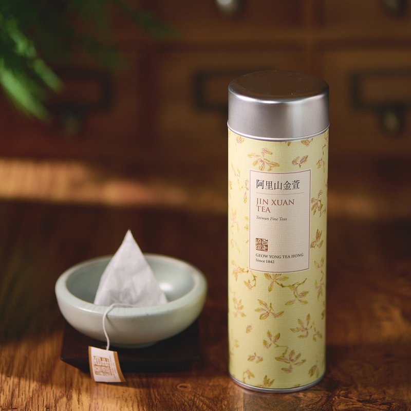 阿里山金萱 三角立体茶包(14包入) 缤纷高罐 - 茶 - 新鲜食材 