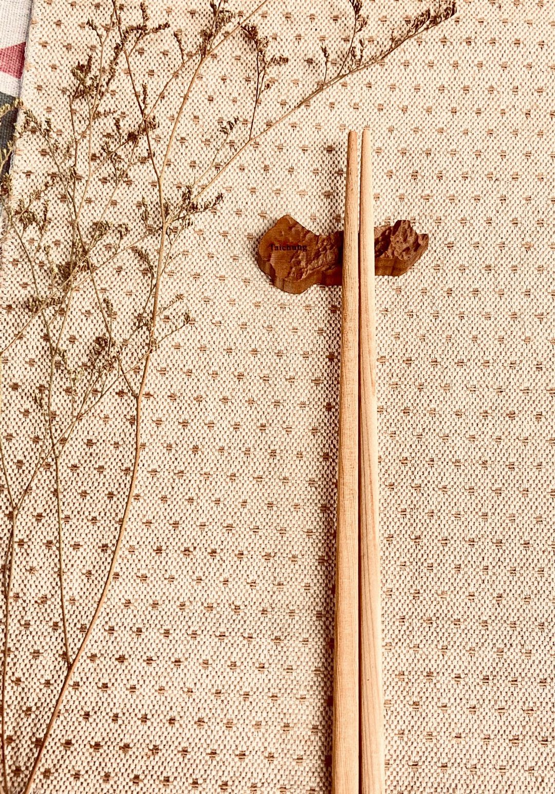 原木木作台湾桧木筷-一双 - 筷子/筷架 - 木头 咖啡色