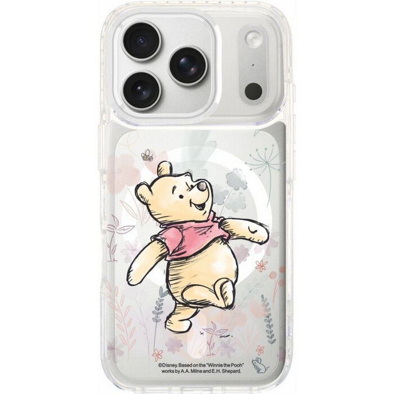 迪士尼 小熊维尼 iPhone17 Pro Max  透明/磁吸磁换式手机殻 - 手机壳/手机套 - 塑料 多色