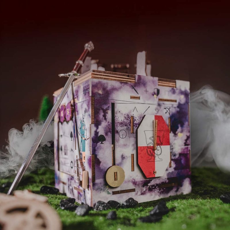 德国益智机关盒/巨石阵的传承 - 桌游/玩具 - 木头 