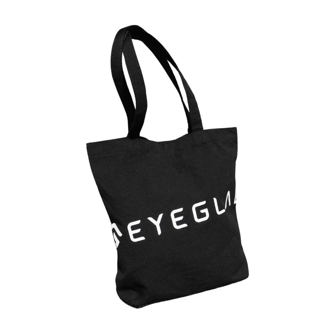 EYEGLAD 品牌经典帆布包 - 潮酷黑 - 手提包/手提袋 - 聚酯纤维 