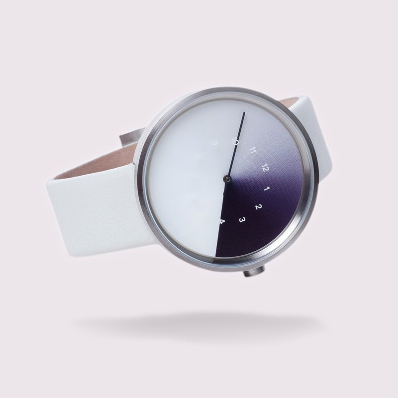 Hidden Time Watch 世界第一支隐藏时光的表-雪白 - 对表/情侣表 - 贵金属 白色