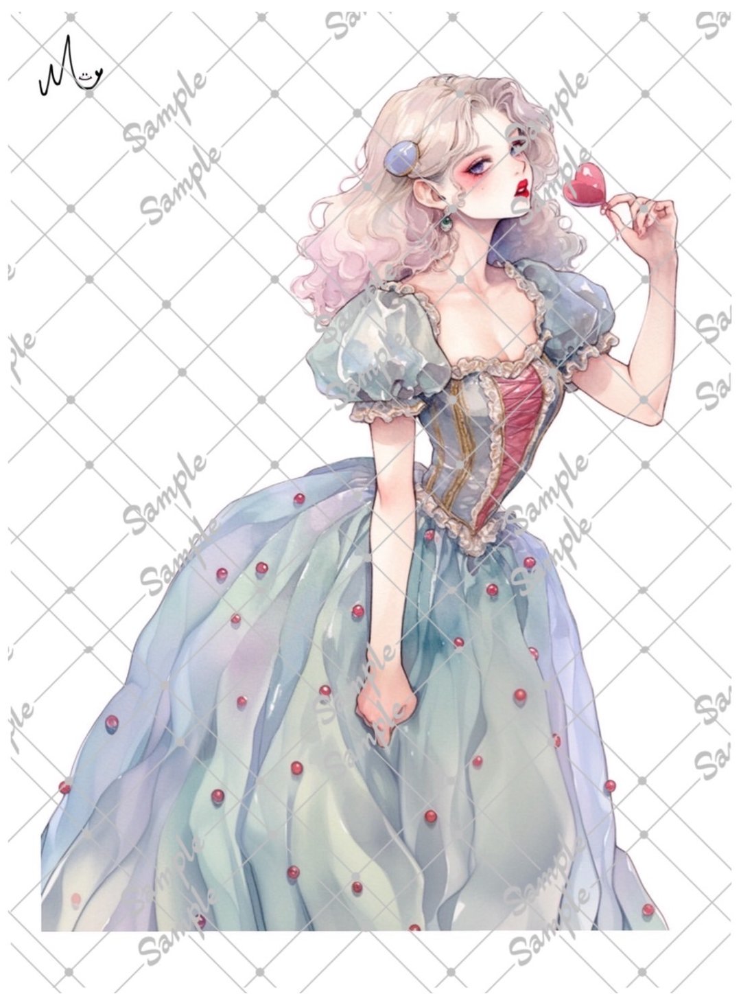 原创人物贴纸 8月新作 - 贴纸 - 纸 