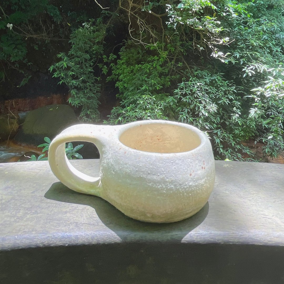 A Lu 小陶杯/礼物/摆饰 进口美国陶土 原创手作手绘 仅此一件 - 咖啡杯/马克杯 - 陶 多色