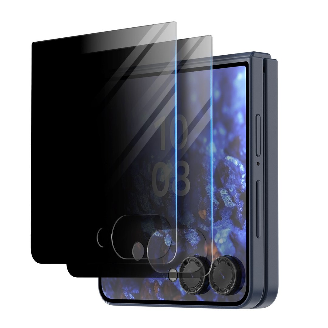 Araree Samsung Galaxy Z FLIP 7 Mon贴 CORE PRIVACY GLASS(2片) - 手机配件 - 其他材质 