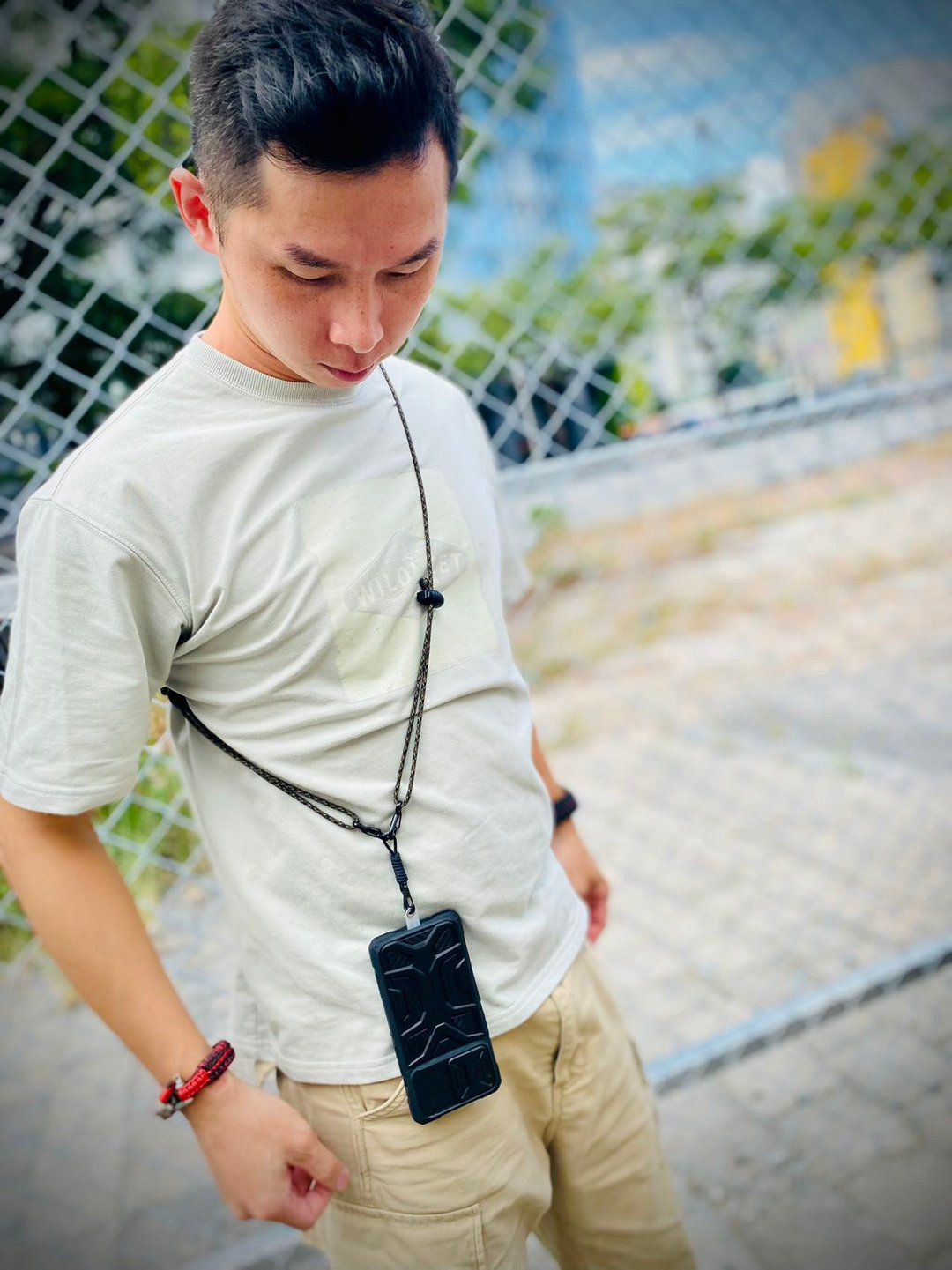 STRING MAN伞绳士-定制化斜背手机挂绳、背包背带、调整式背 - 挂绳/吊绳 - 尼龙 