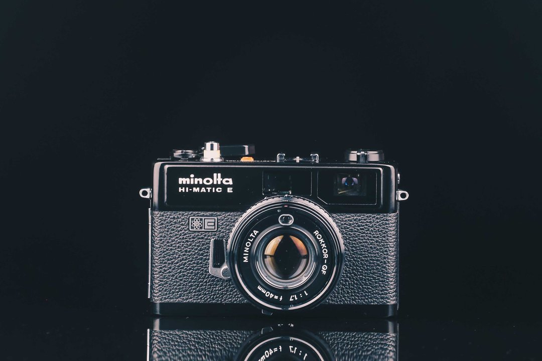 MINOLTA HI-MATIC E #8043 #135底片相机 - 相机 - 其他金属 