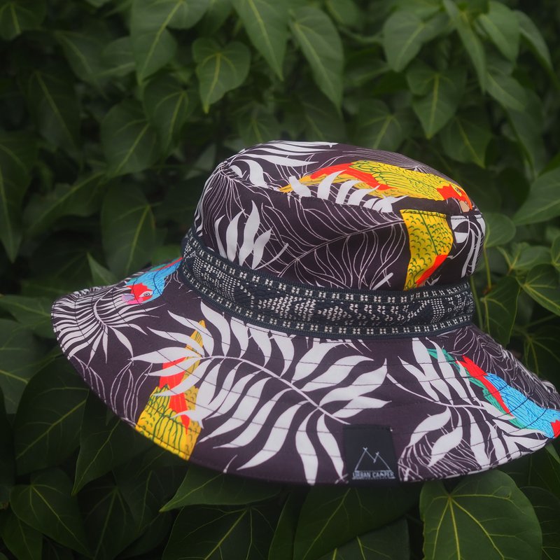 登山帽 Scrap Bucket Hat | 香港手造 - 帽子 - 聚酯纤维 