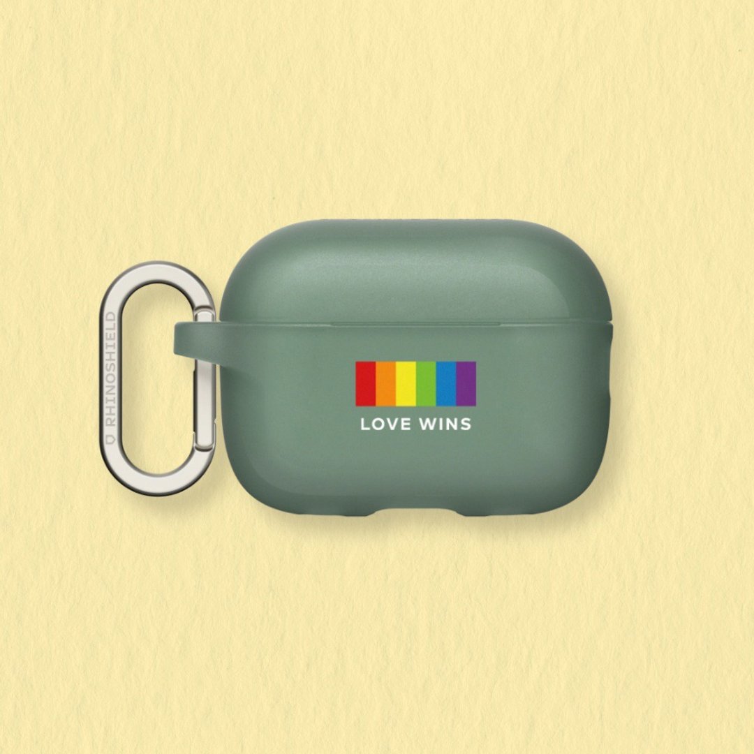 Airpods 系列 防摔耳机保护壳∣独家设计系列/Love wins-Not alone - 耳机收纳 - 塑料 多色
