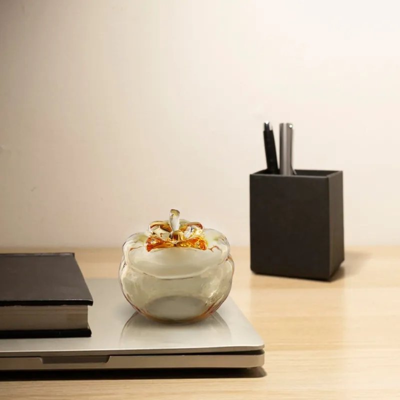 LIULI LIVING 好柿来 (中空设计) - 摆饰 - 琉璃 黄色