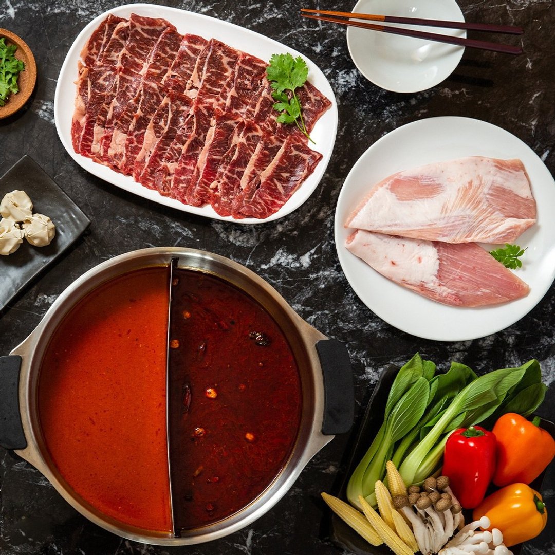 南洋柯瑞锅-牛猪一起包之火锅组 - 料理包 - 其他材质 橘色