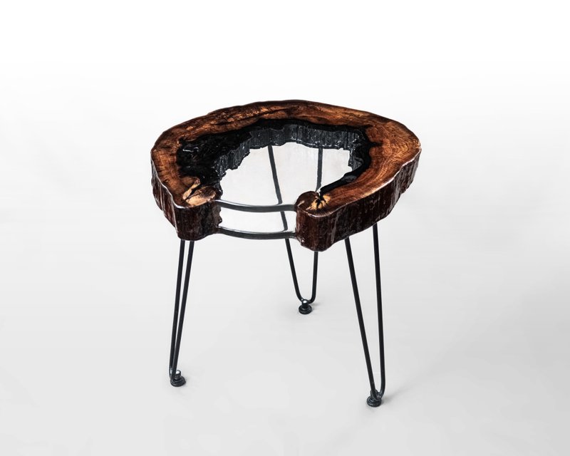 【柿子木系列】中空原木茶几 - 其他家具 - 木头 咖啡色