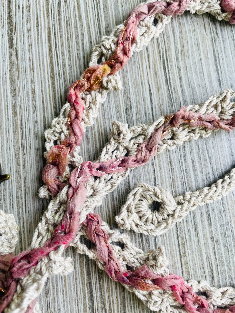 可调/手机背带/手机挂带/手机挂绳_手染金丝植纤款 - 挂绳/吊绳 - 棉．麻 