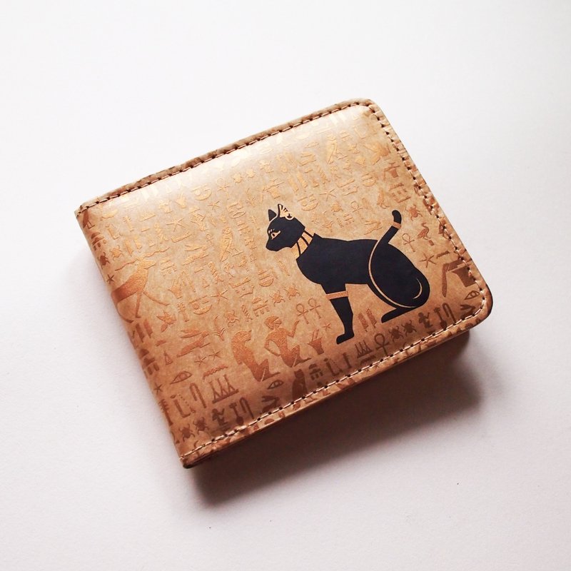 ANCIENT 埃及图案 对折包 皮夹 - 皮夹/钱包 - 其他材质 金色