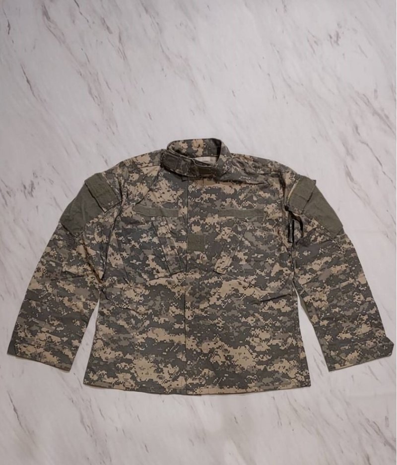 美军 公发 米灰色 数位迷彩 长袖军服 薄外套 03款 - 男装外套 - 其他材质 