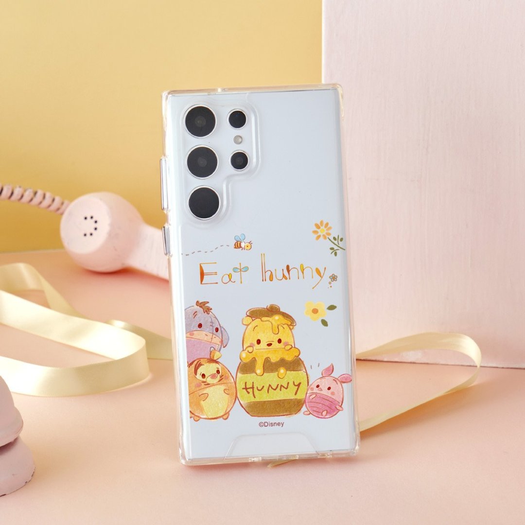 Disney Ufufy-甜蜜蜂趣防摔透明SAMSUNG手机壳 - 手机壳/手机套 - 塑料 多色