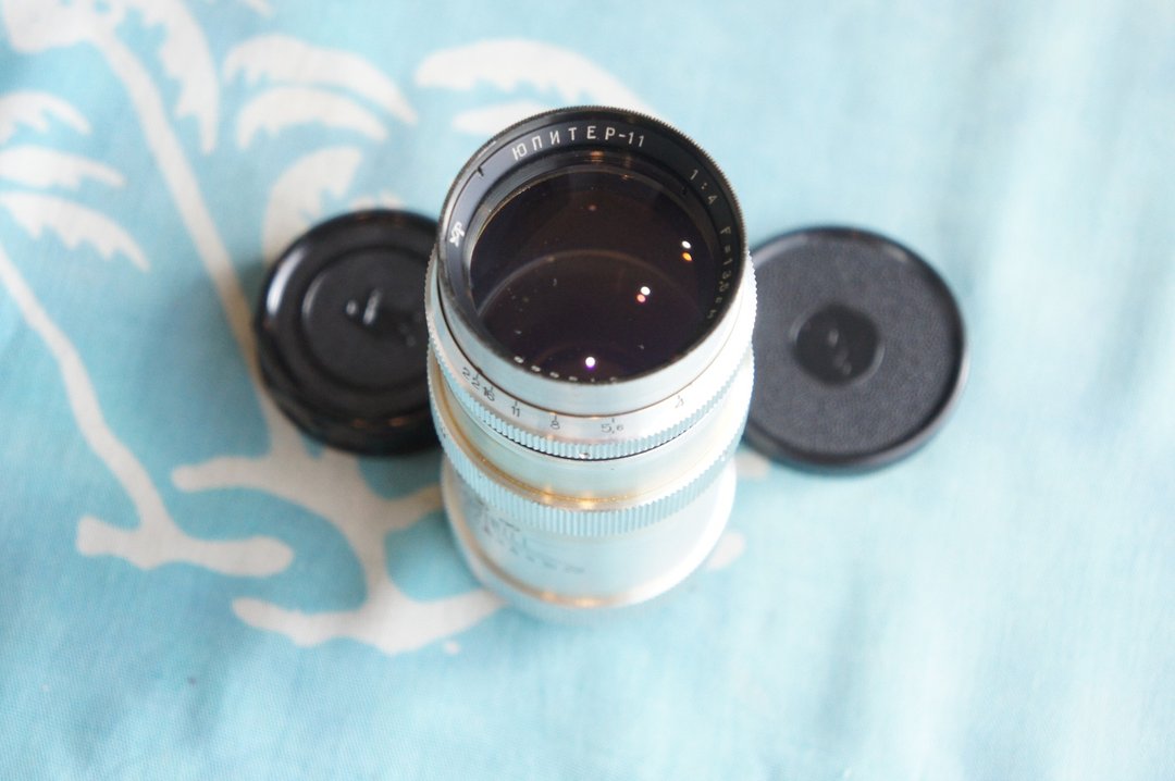 JUPITER-11 135mm f/4.0 lens for M39 Zorki Fed Leica - 相机 - 其他材质 