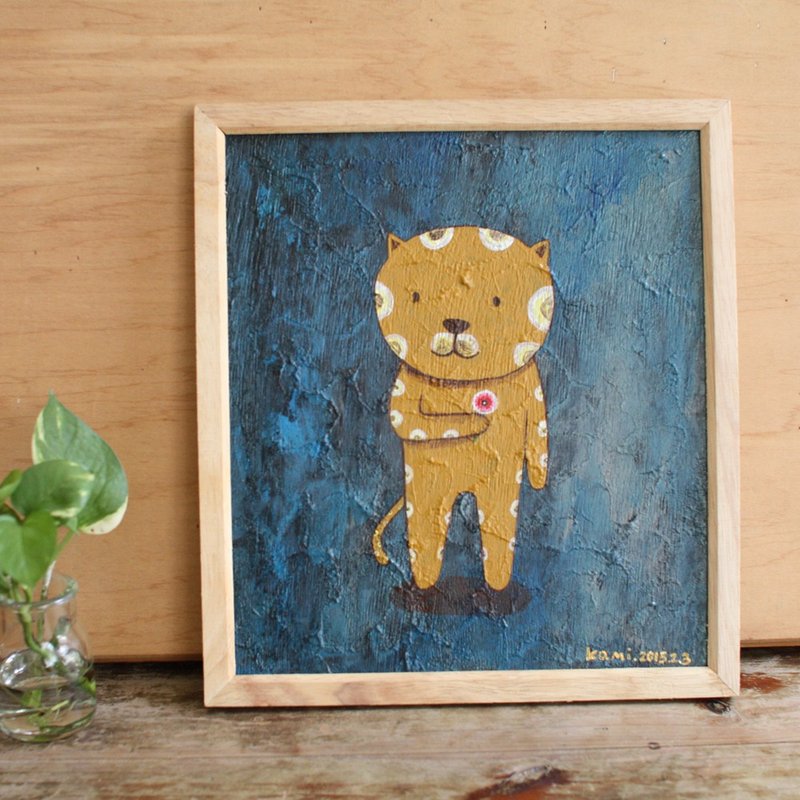 原画  ∣  花猫 - 海报/装饰画/版画 - 其他材质 多色