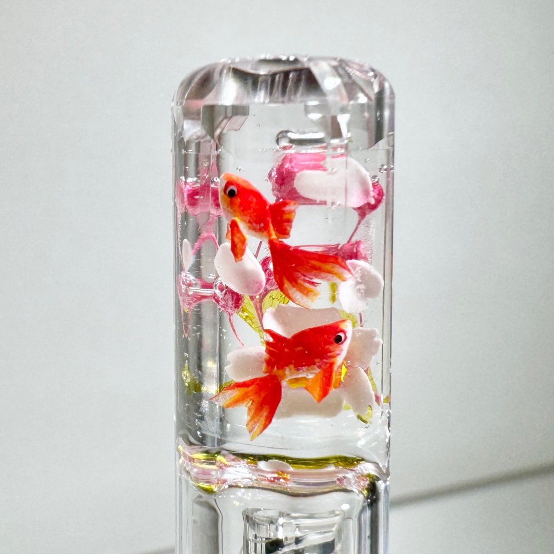钢笔 Deco kakuno 樱花【不包括墨盒墨水】 - 钢笔 - 树脂 