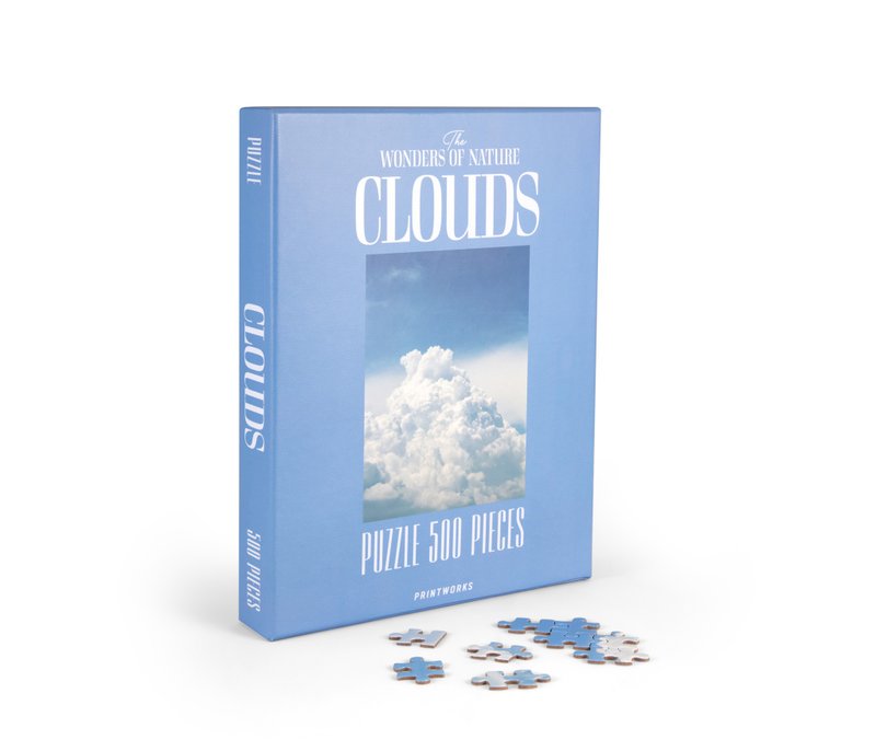 PRINTWORKS PUZZLE - Nature Clouds 白云 500pcs 拼图(52x38 cm) - 拼图 - 其他材质 